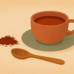 Ilustración de rooibos — Aromas de Té