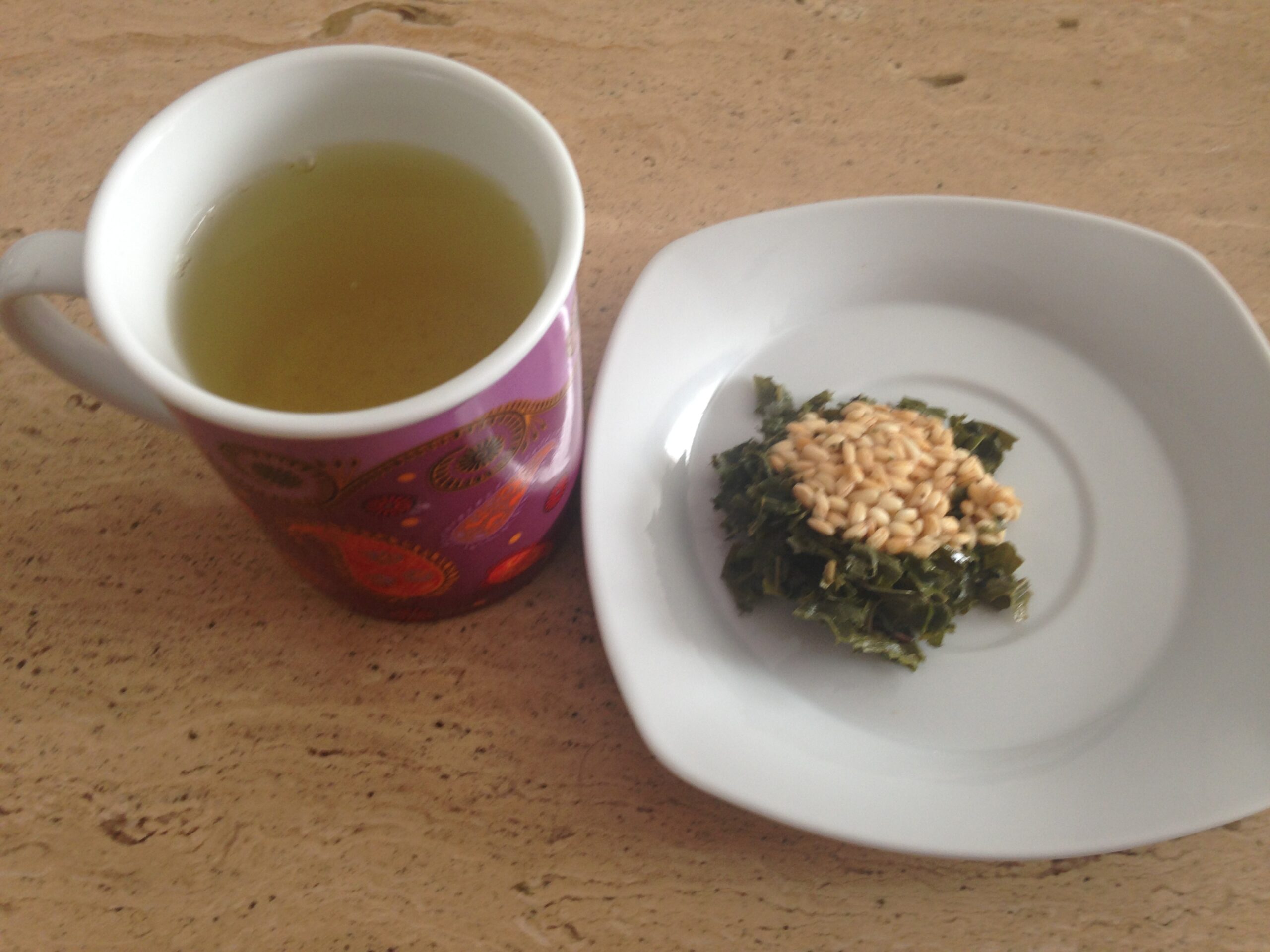 Et pourquoi pas un thé vert de riz ? Osez-vous essayer quelque chose de nouveau