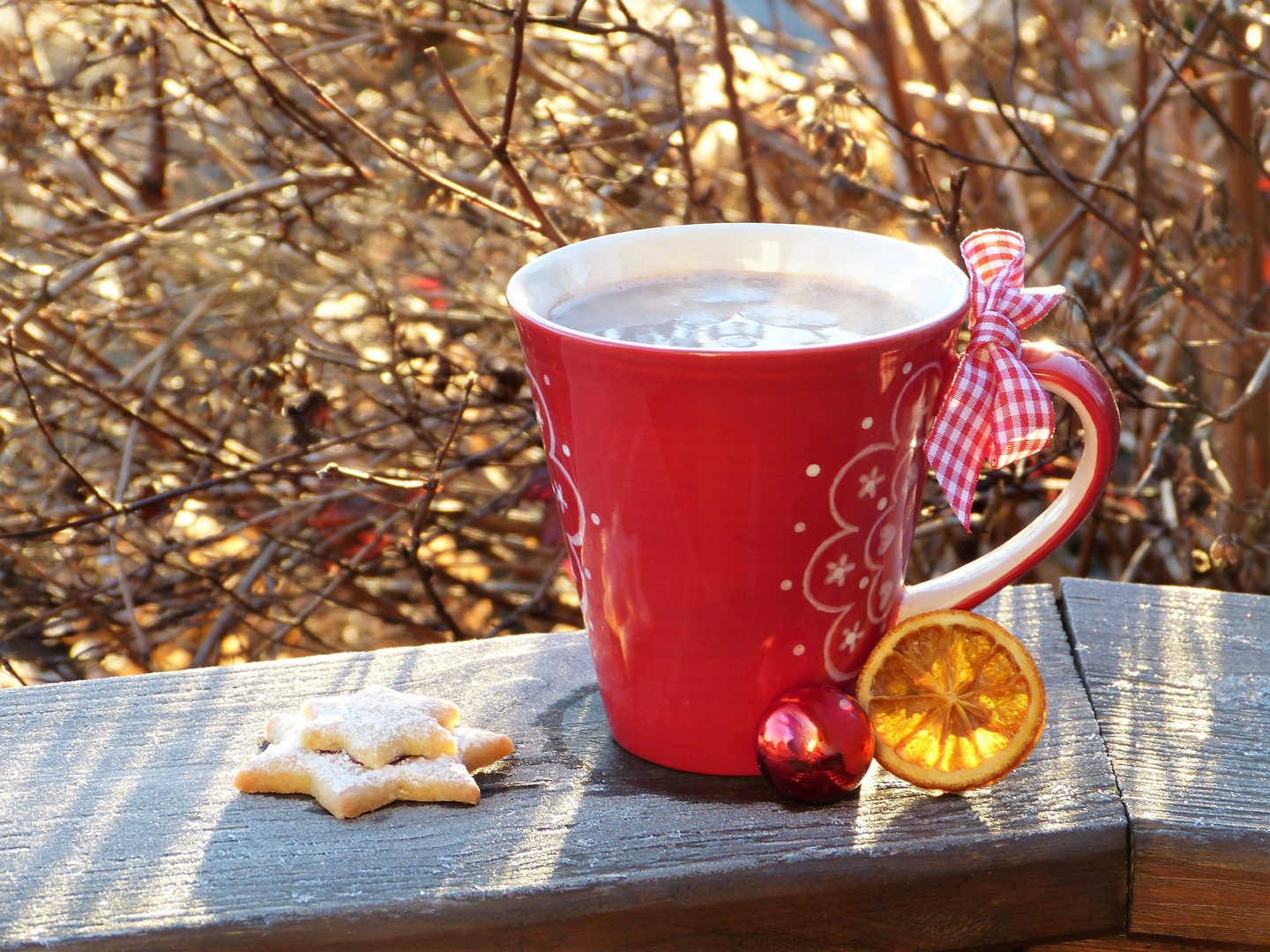 Tradiciones de Navidad en torno al café y al té
