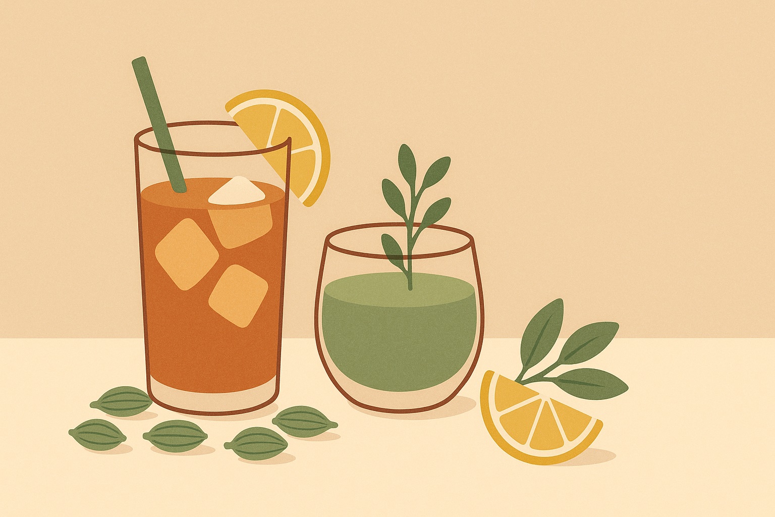 Ilustración: Cardamomo: combinados con y sin alcohol que puedes preparar en casa