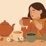 Ilustración: Tés e infusiones contra el dolor de garganta