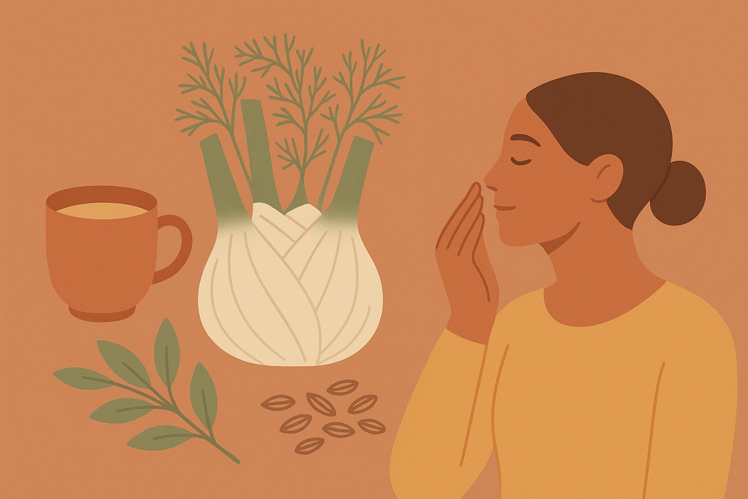 Ilustración: Hinojo, propiedades y beneficios