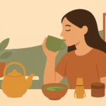 Café verde: propiedades y beneficios de una bebida en auge Ilustración: Café vert : propriétés et bénéfices d’une boisson à boom