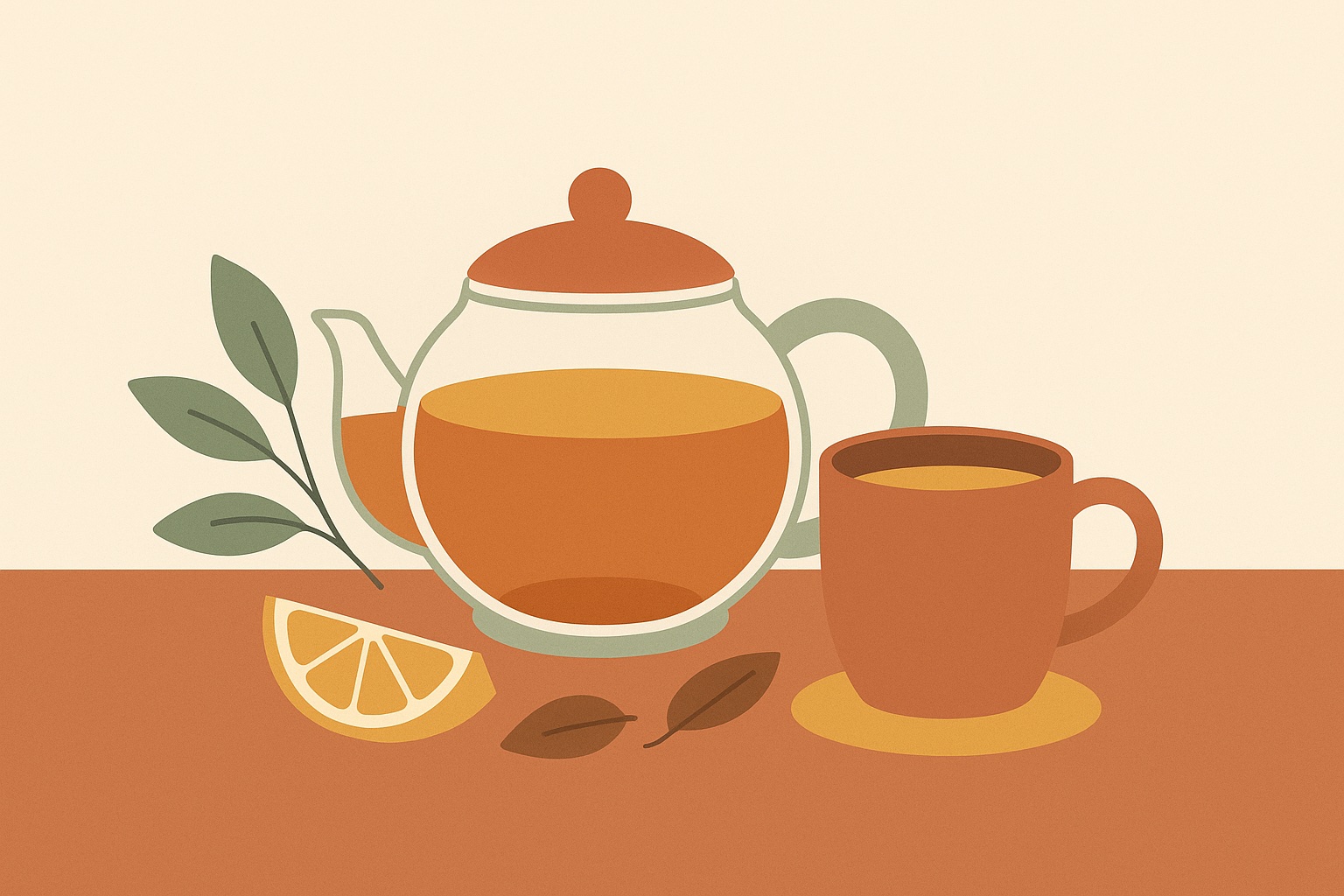 Ilustración: Infusiones para la dieta Keto