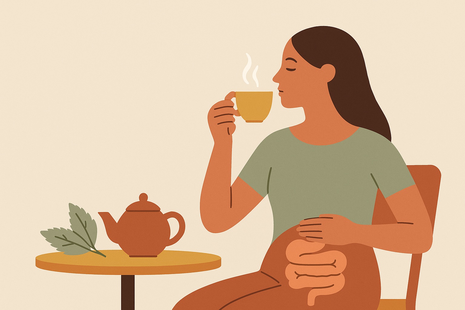 Ilustración: Infusió per al sistema digestiu