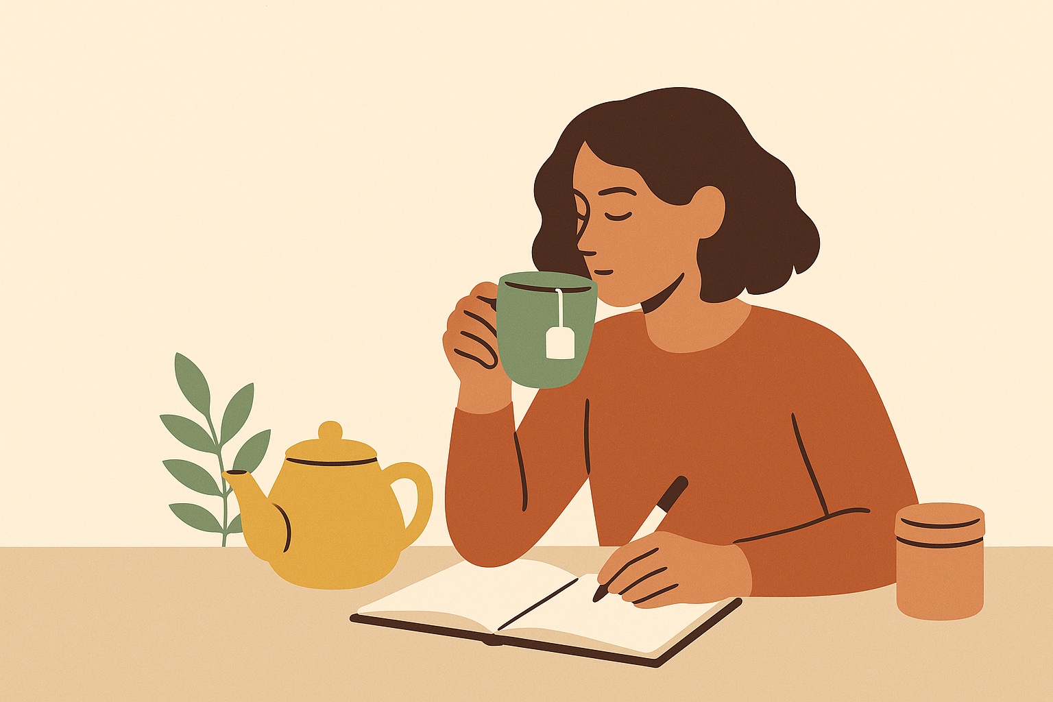 Ilustración: Infusiones y consejos para concentrarse, estudiar y lograr los resultados que buscas