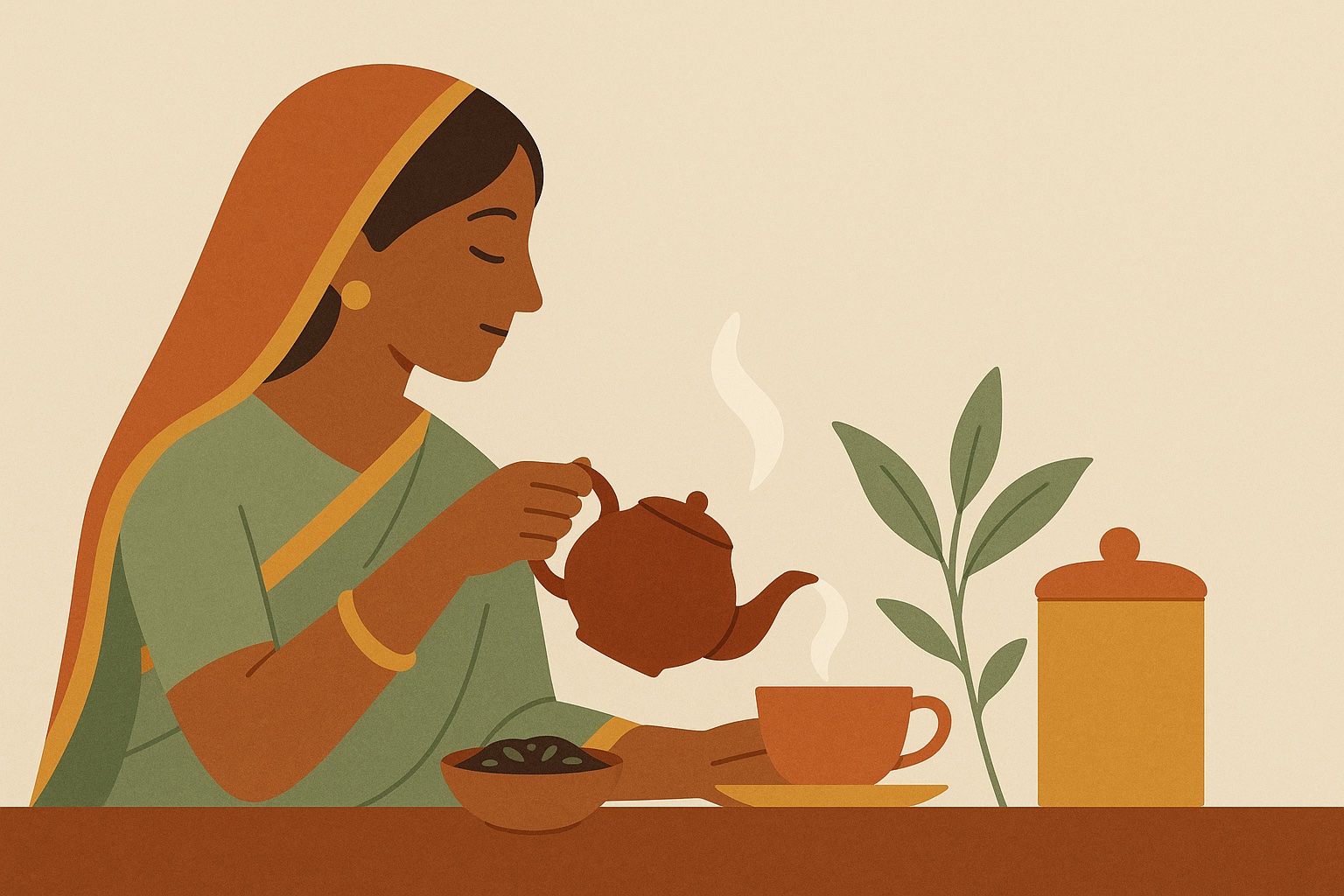 Ilustración: Té de la India: tradición, sabor y aroma