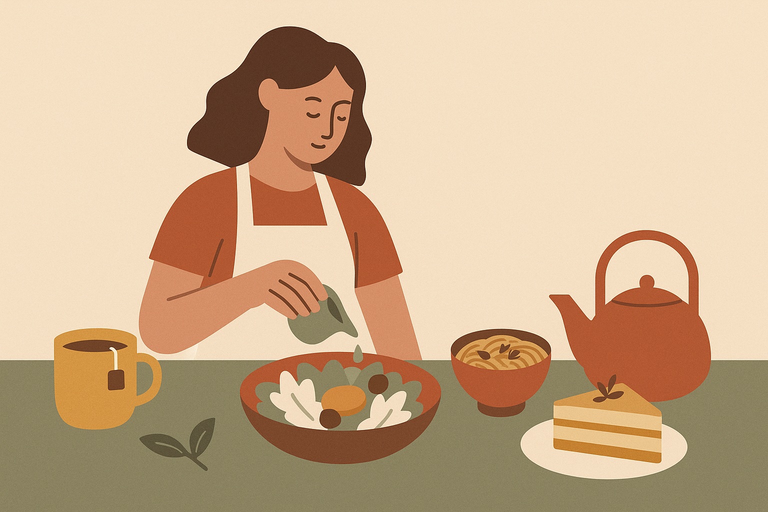 Ilustración: Recetas con té: ¡Confecciona un menú completo con las diferentes variedades!