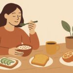 Ilustración: La importancia de desayunar + 3 ejemplos saludables para ti