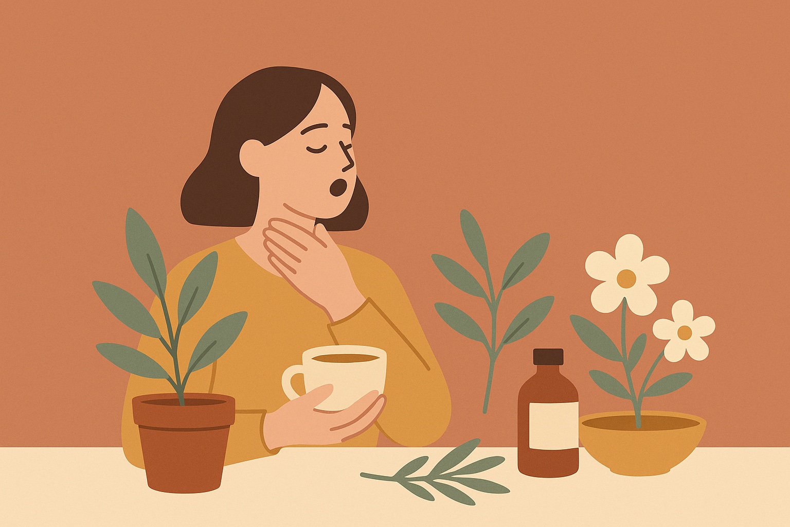 Ilustración: Día Mundial de la Voz: las dolencias más comunes y cómo tratarlas con plantas medicinales
