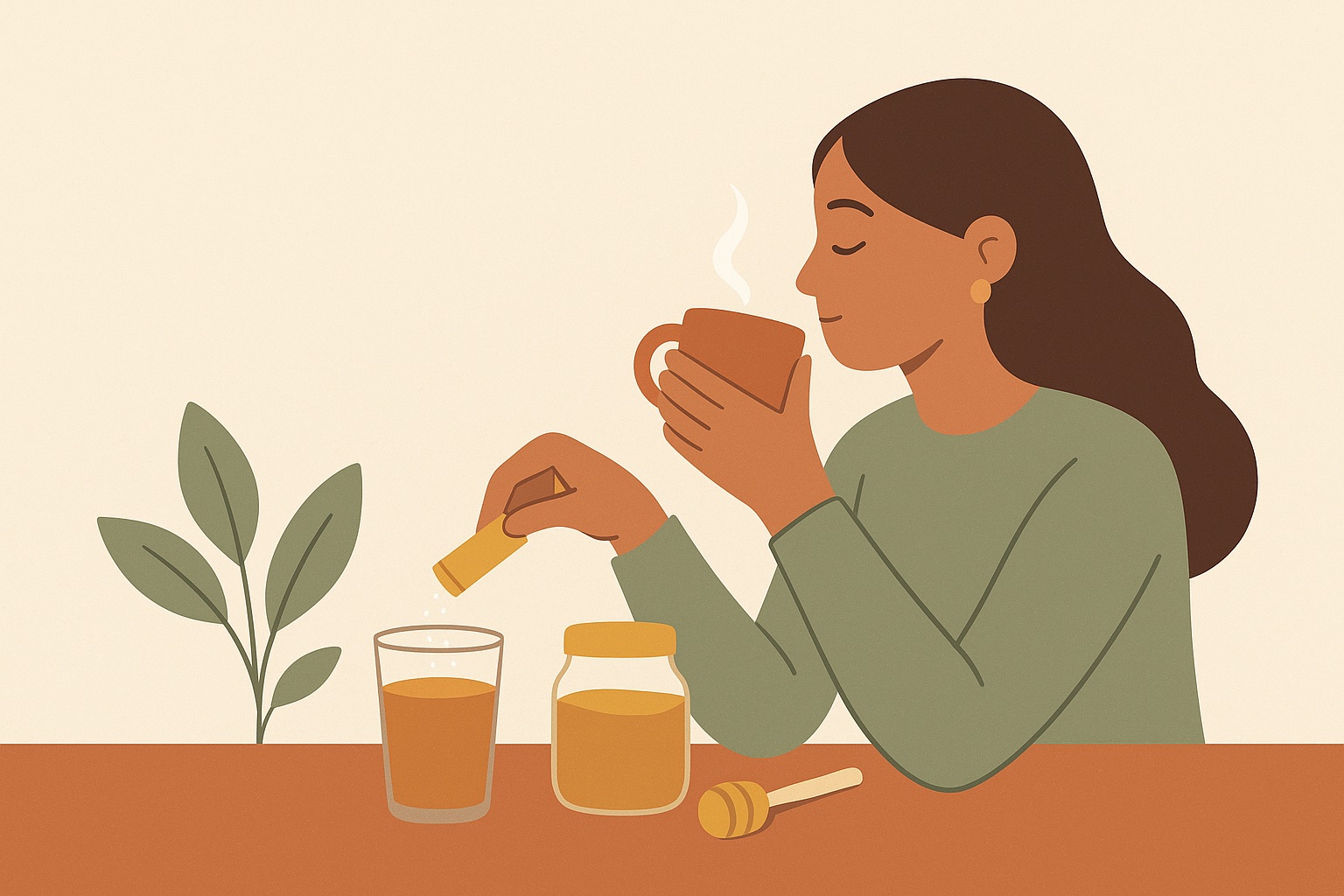 Ilustración: Edulcorantes saludables para tus bebidas naturales