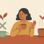 Ilustración: Falsos mitos sobre el té y el café