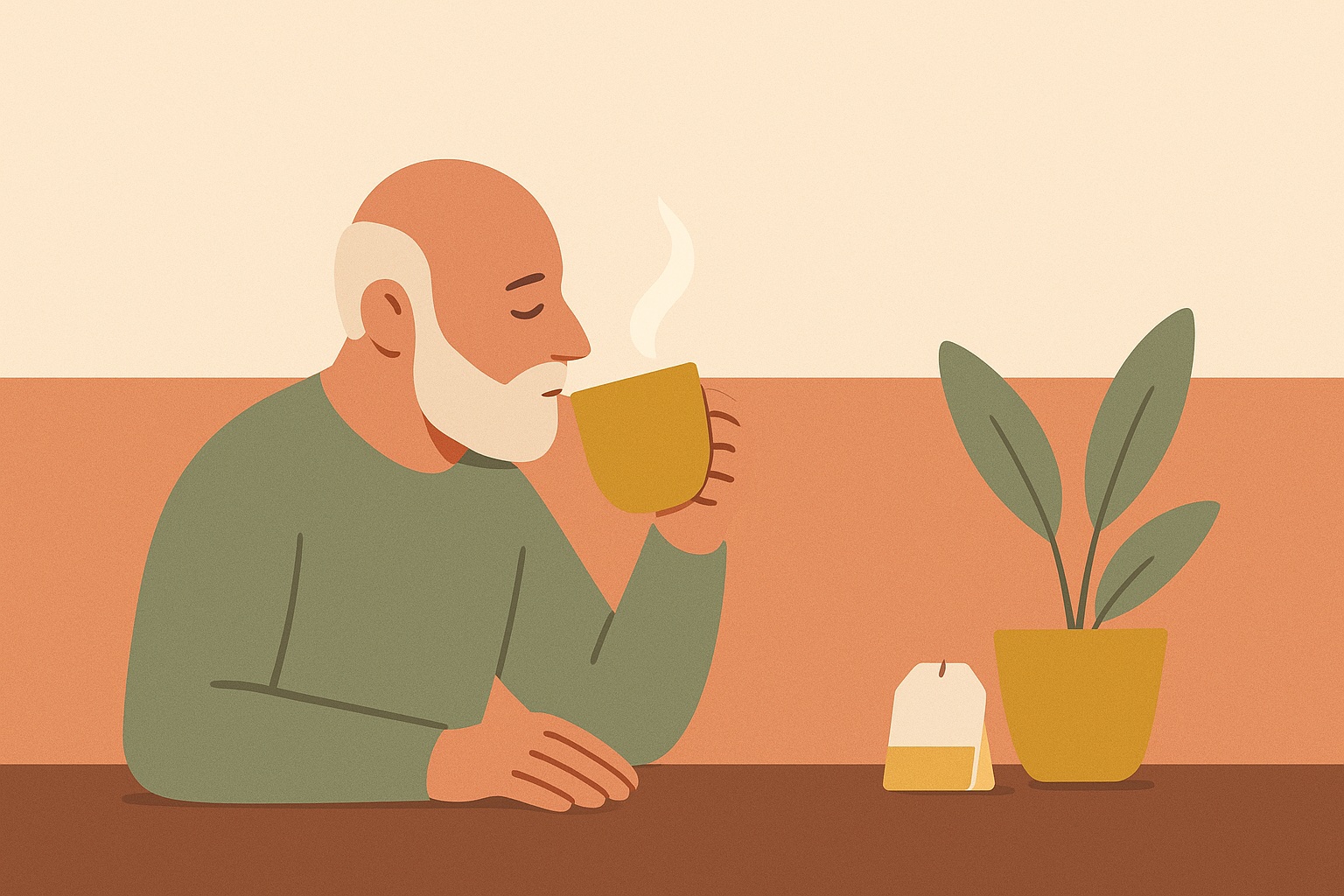 Ilustración: Papa: sé, així que vostè se senti el te?