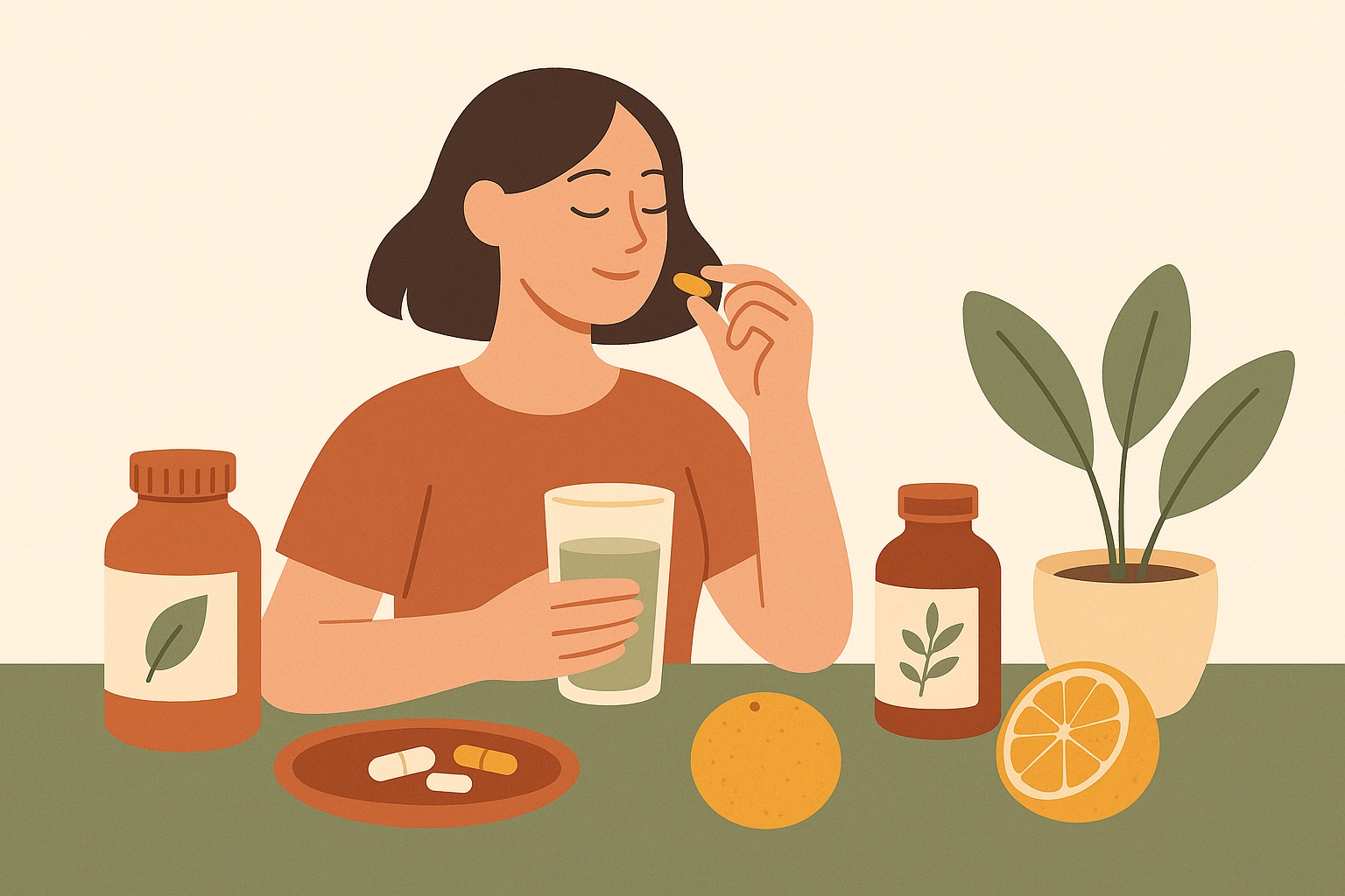 Ilustración: Complementos alimenticios naturales, incorpóralos a tu dieta