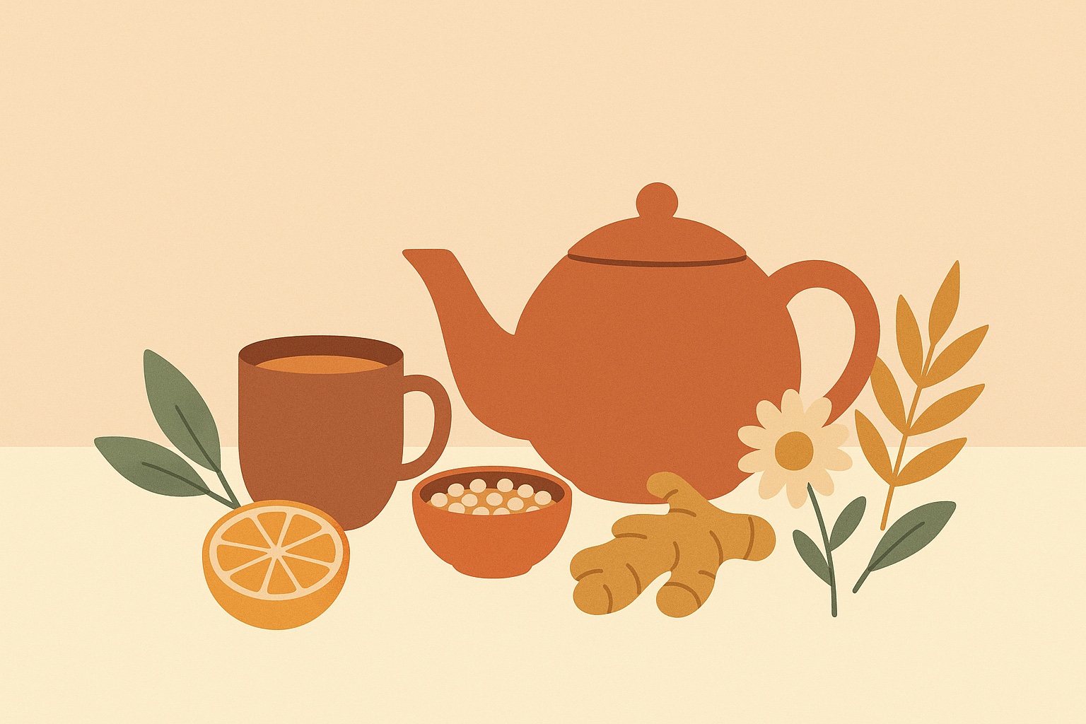 Ilustración: Tisanes et les aliments qui vous aident à vous détendre