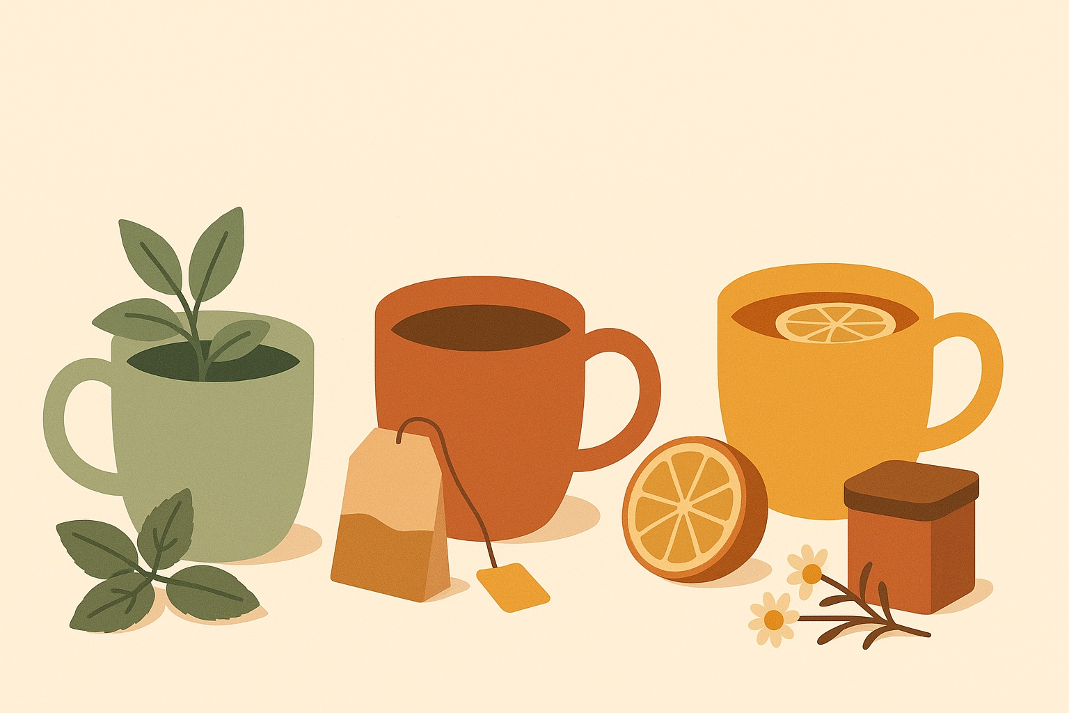 Ilustración: Infusiones básicas para tener siempre en casa