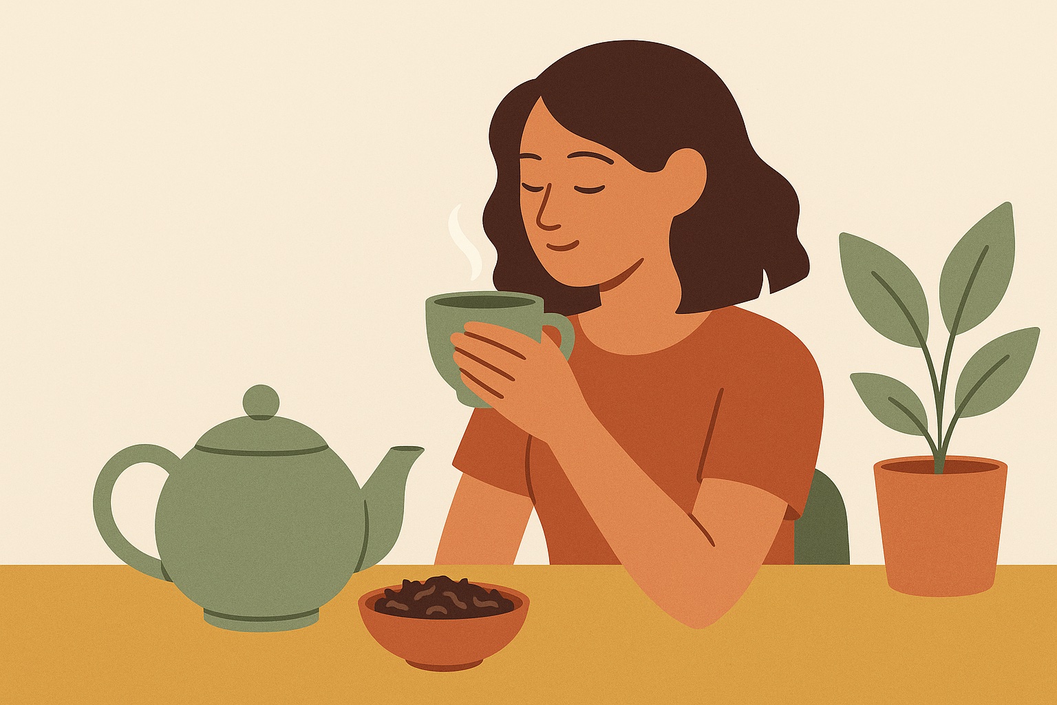 Ilustración: Atrévete a probar el té oolong o té azul