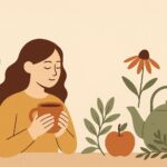Ilustración: Cómo beneficiarte de las plantas medicinales y frutas de otoño en tés e infusiones