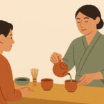 Ilustración: Arômes de thé de cérémonie du thé invité spécial du chef japonais, Yui Ishizuka